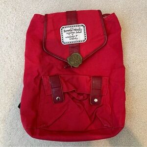 USED, RARE "Harry Potter" Red Ron Howler Slouch Backpack